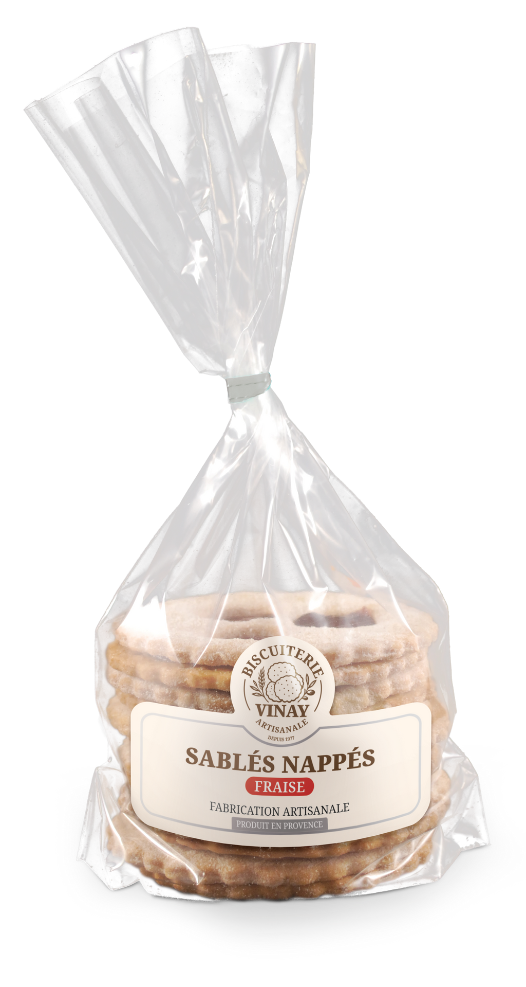 Sablés Nappés Fraise