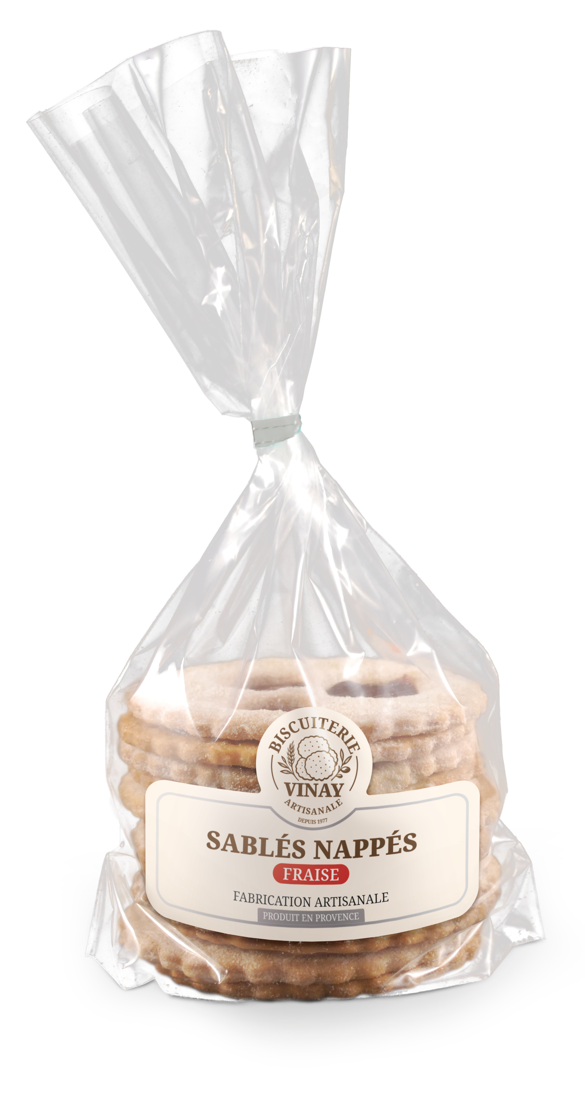 Sablés Nappés Fraise