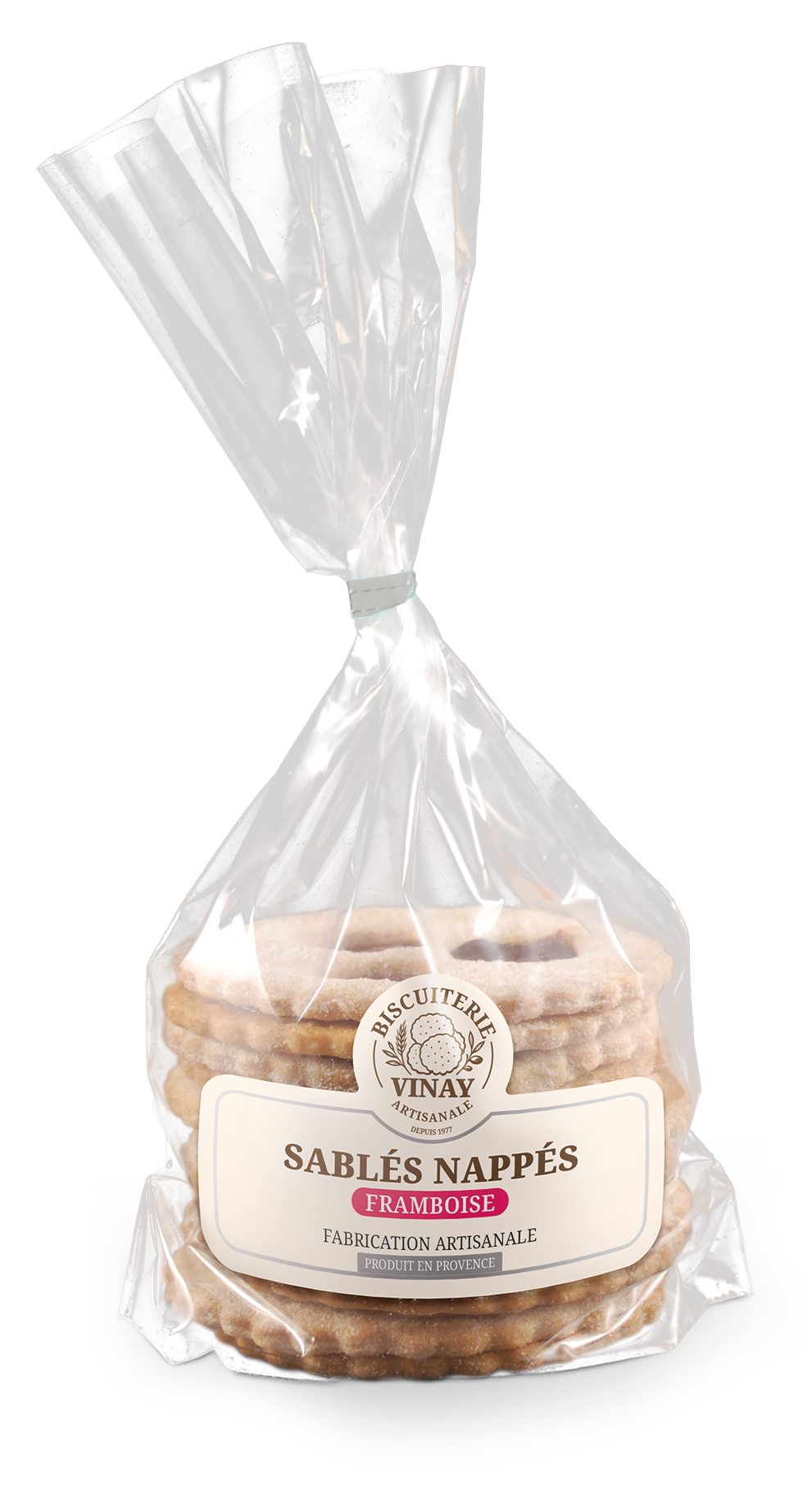 Sablés Nappés Framboise